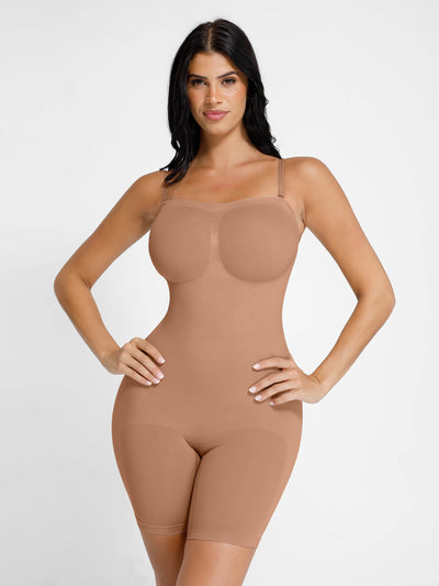 SCULVEX® Flex II — Seamless Strapless Bodysuit Removable Straps