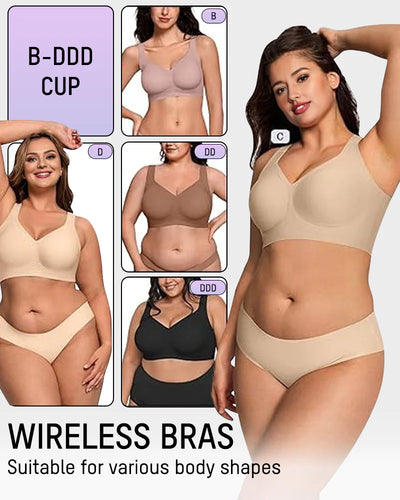 SCULVEX® Jelly — Plus Size Seamless Supportive Bra