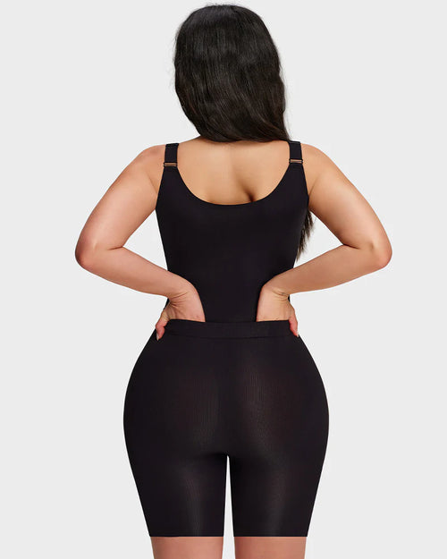 SCULVEX® Form II — Zip-Up Tummy Control Short Bodysuit