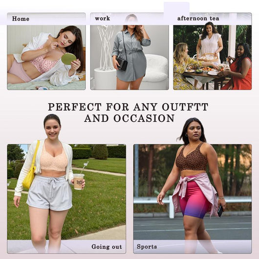 SCULVEX® Jelly — Plus Size Seamless Supportive Bra
