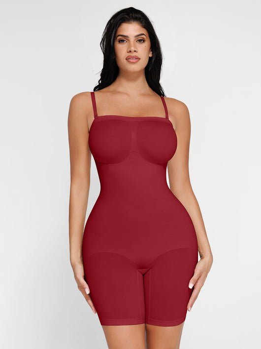 SCULVEX® Flex II — Seamless Strapless Bodysuit Removable Straps