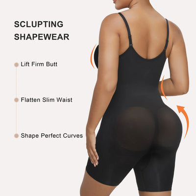 SCULVEX® Form II — Zip-Up Tummy Control Short Bodysuit
