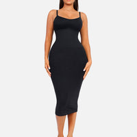 SCULVEX® Veil — Seamless Midi Body Shaper Dress