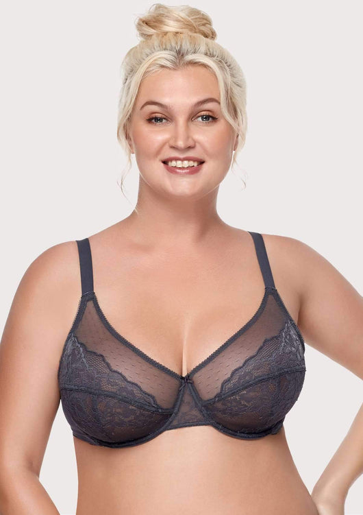 (Cardi B recommends)Enchante Unlined Lace Underwire Bra