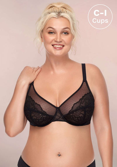 (Cardi B recommends)Enchante Unlined Lace Underwire Bra