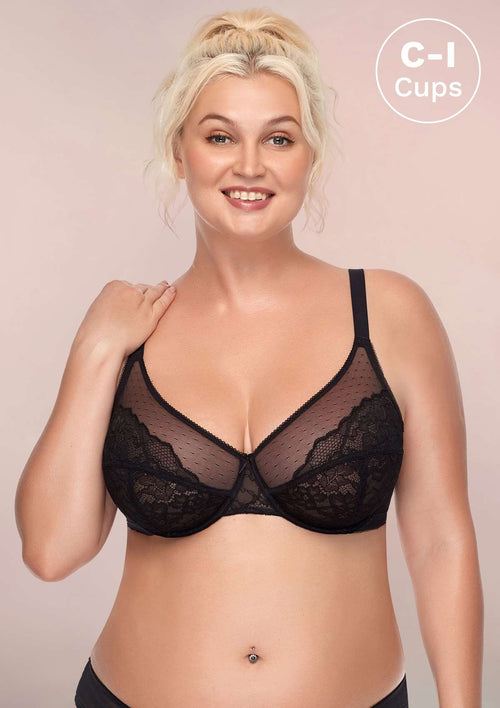(Cardi B recommends)Enchante Unlined Lace Underwire Bra