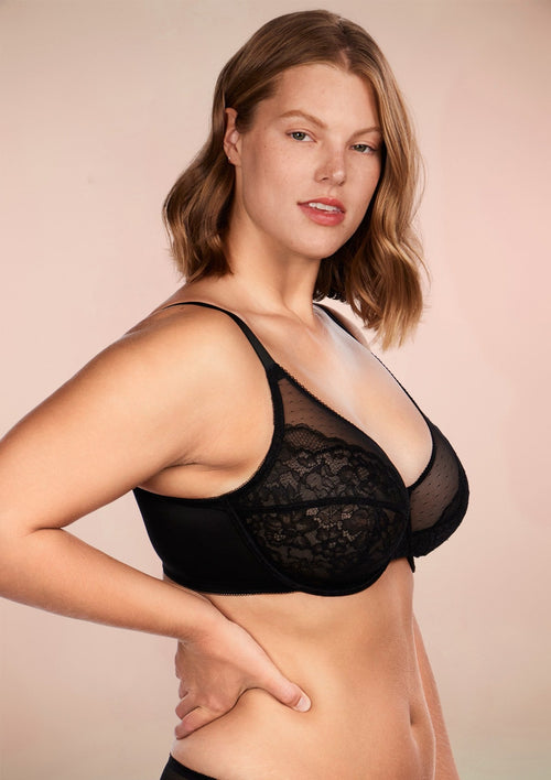 (Cardi B recommends)Enchante Unlined Lace Underwire Bra