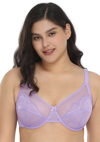 (Cardi B recommends)Enchante Unlined Lace Underwire Bra