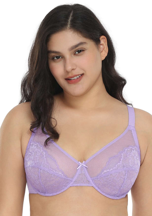 (Cardi B recommends)Enchante Unlined Lace Underwire Bra