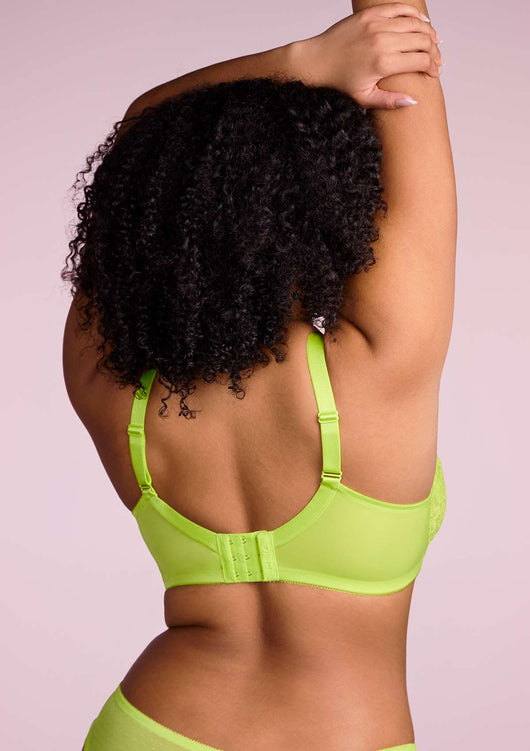 (Cardi B recommends)Enchante Unlined Lace Underwire Bra