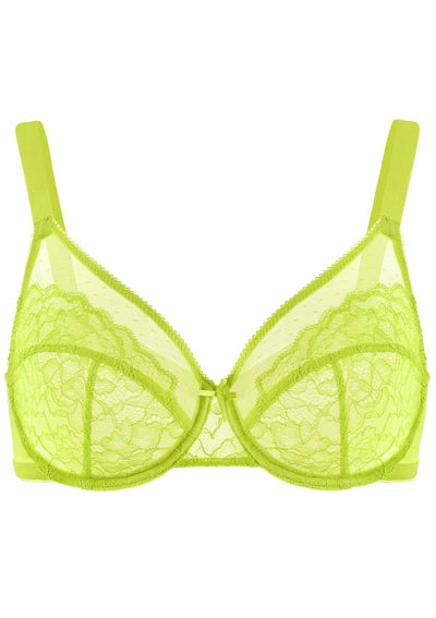 (Cardi B recommends)Enchante Unlined Lace Underwire Bra
