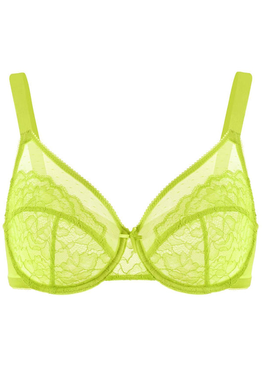 (Cardi B recommends)Enchante Unlined Lace Underwire Bra