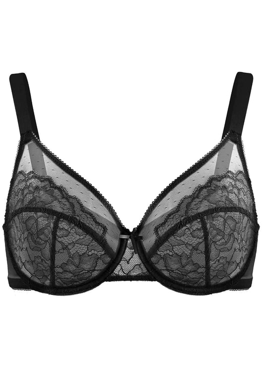 (Cardi B recommends)Enchante Unlined Lace Underwire Bra