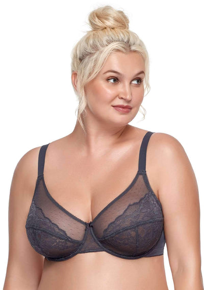 (Cardi B recommends)Enchante Unlined Lace Underwire Bra