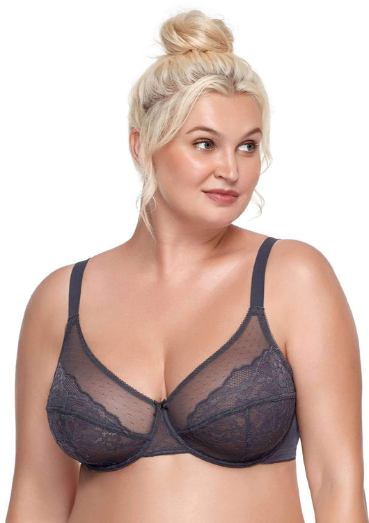 (Cardi B recommends)Enchante Unlined Lace Underwire Bra