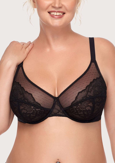 (Cardi B recommends)Enchante Unlined Lace Underwire Bra